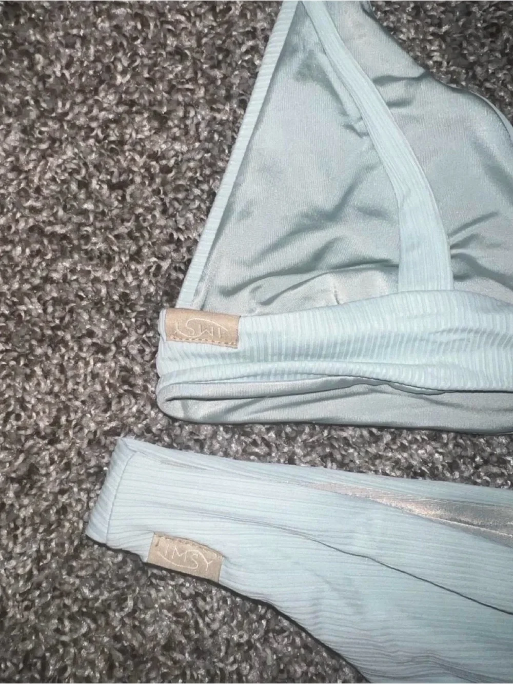 Imsy light blue bikini set